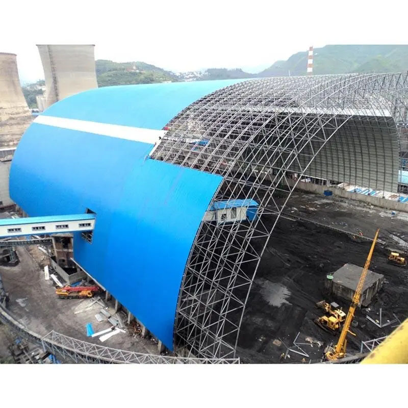 Steel Structure Coal Bunker With Strong Earthquake Resistance